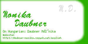 monika daubner business card